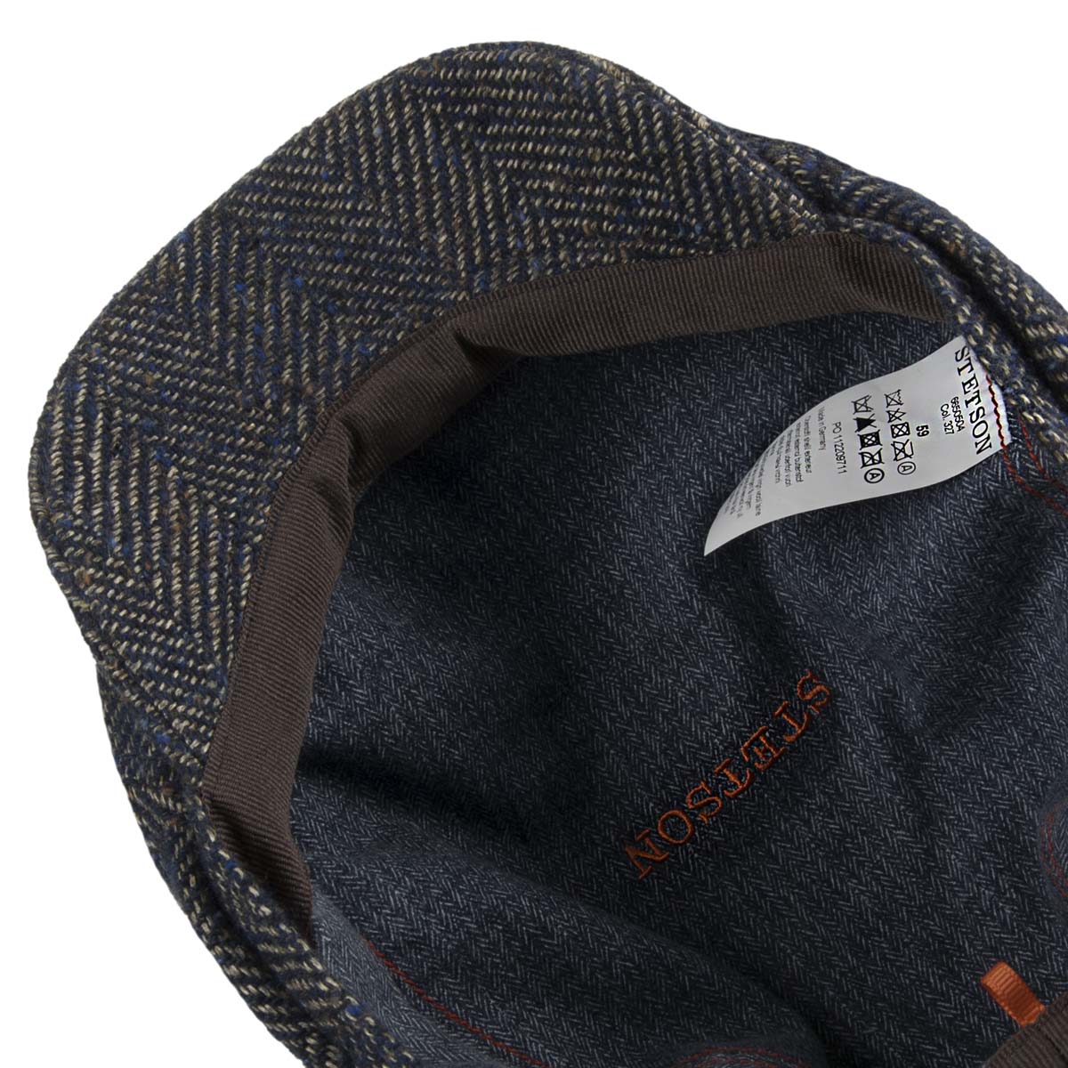 Wool/linen flat cap Oregon style by Stetson