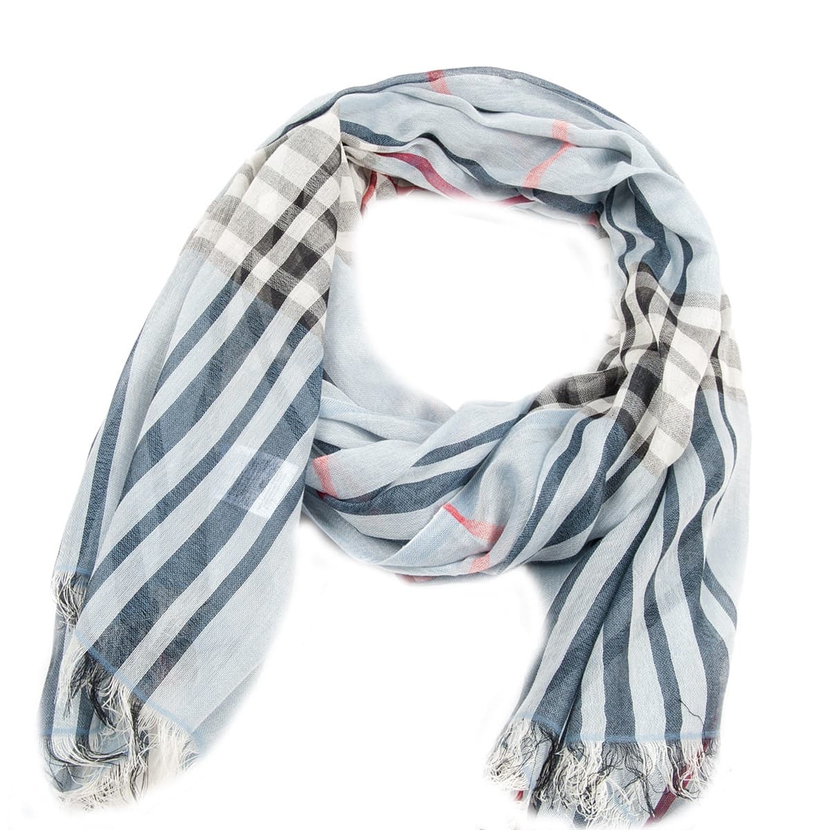 check scarf ladies