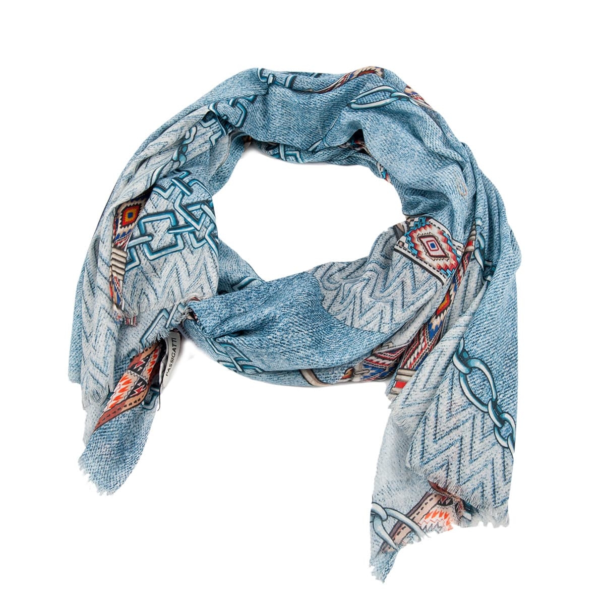 PASSIGATTI | Ladies scarf jeans look --> Online Hatshop for hats, caps,  headbands, gloves and scarfs