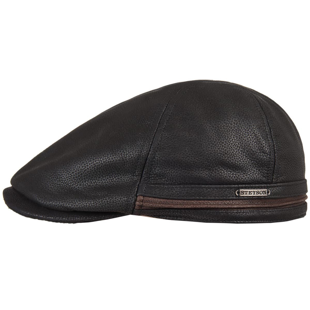 Horzel manager schoorsteen Redding leather flat cap by Stetson --> Online Hatshop for hats, caps,  headbands, gloves and scarfs