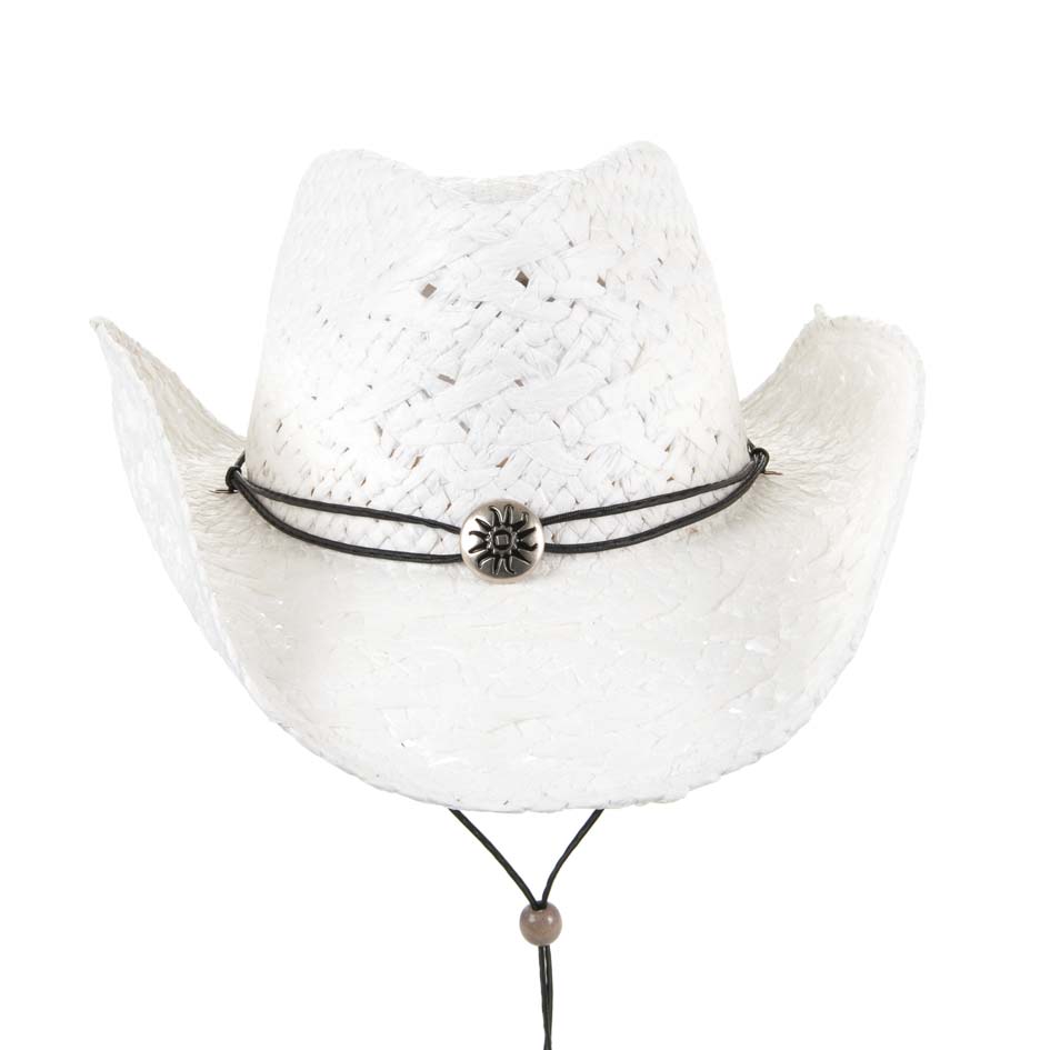 Rodeo Cowboy straw hat in western look > Online for hats