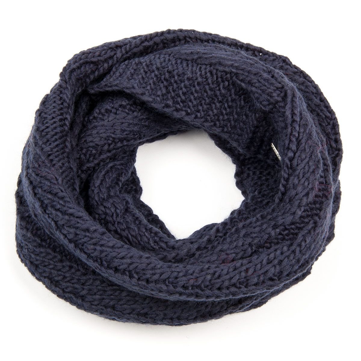 SEEBERGER | Loop scarf in wooly cable design --> Online Hatshop for hats, caps, headbands, gloves and scarfs