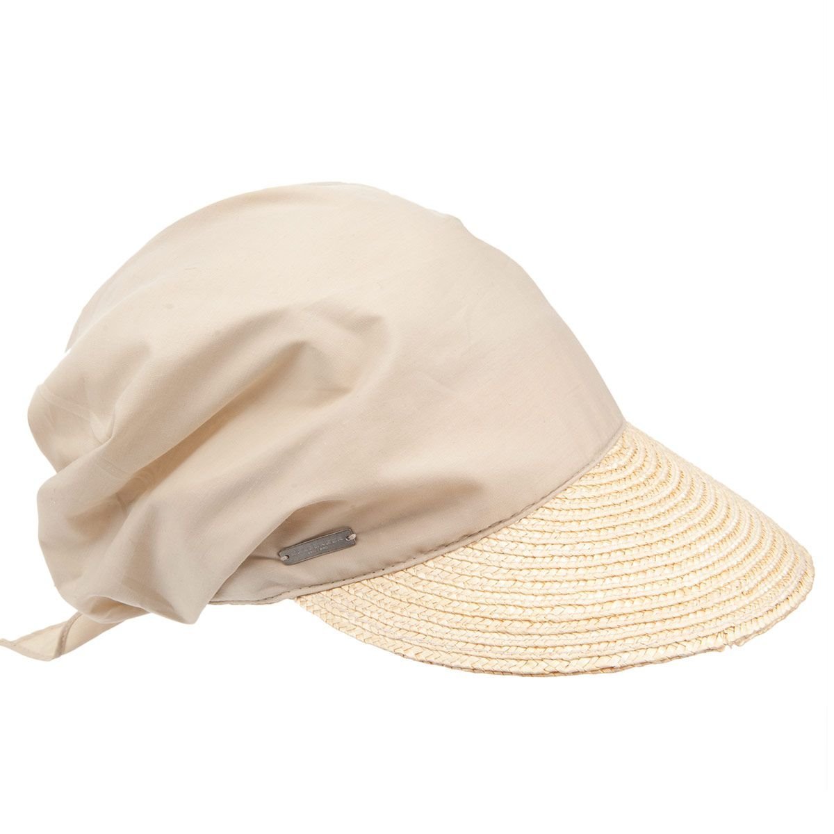 Seeberger Rollrand Baskenmütze Damen - Sommermütze In Rot