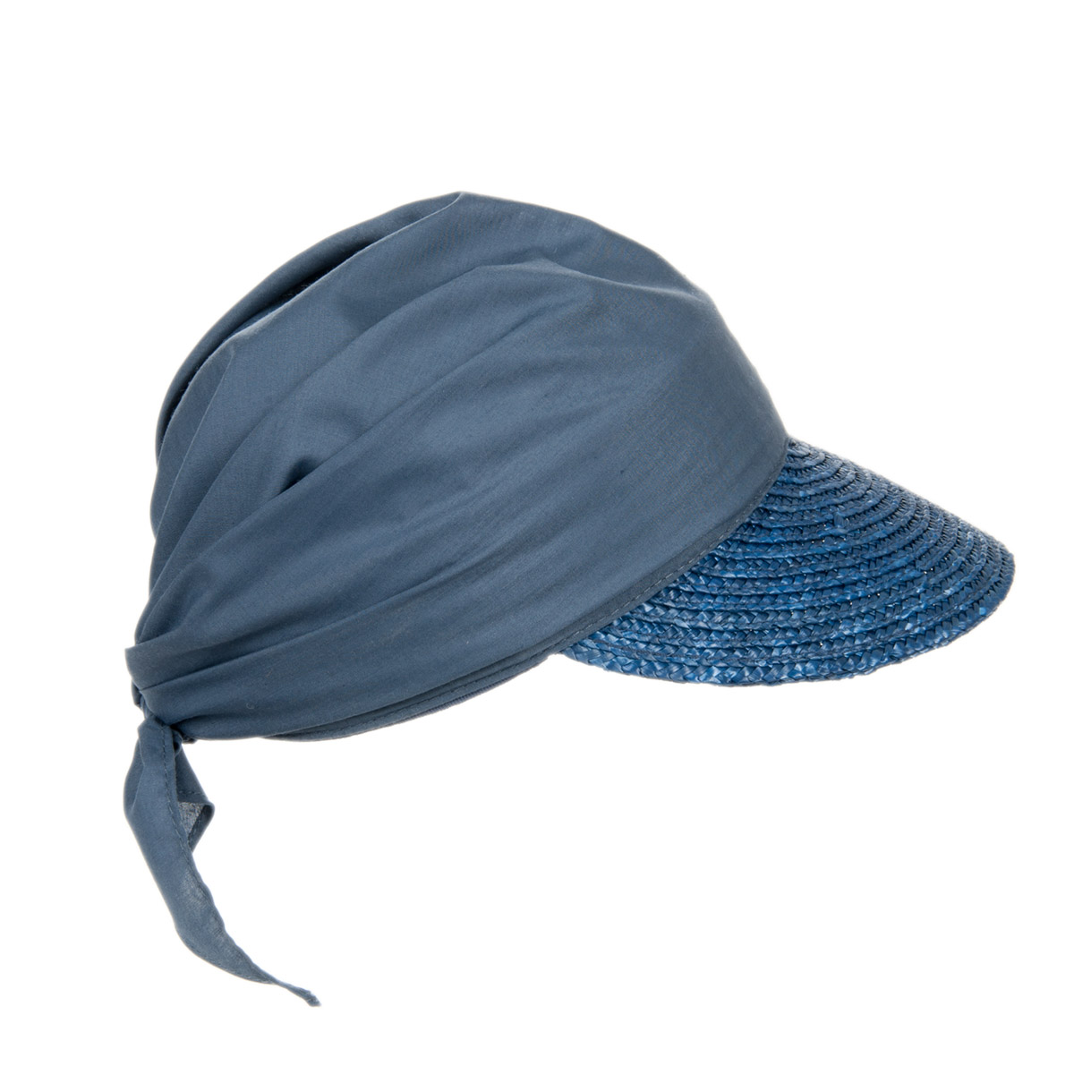 SEEBERGER bandana with wide visor for women
