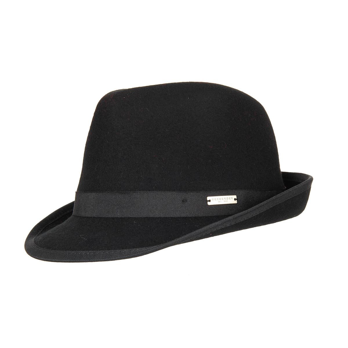 SEEBERGER Wool felt trilby hat for Ladies > Online for hats
