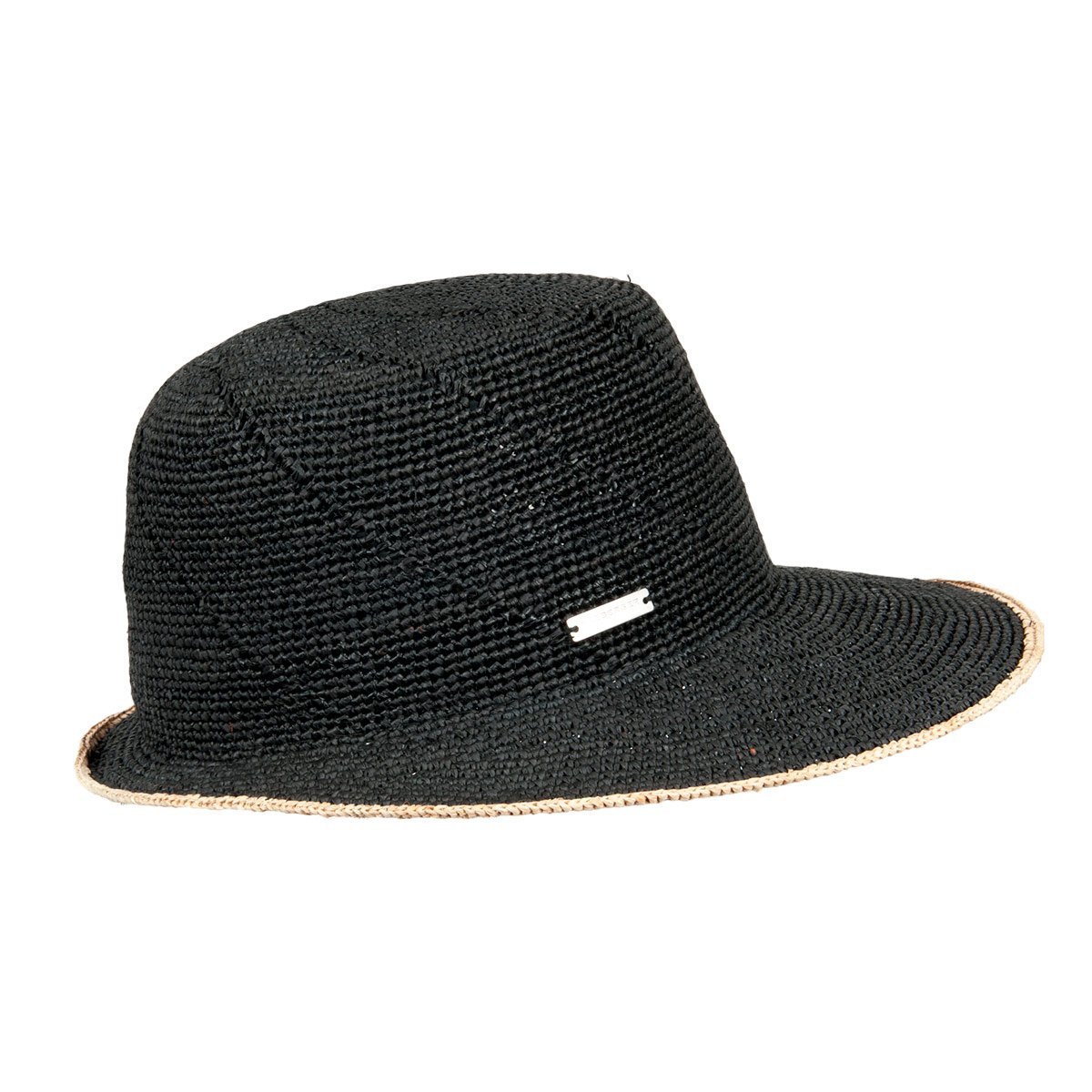 wide brim in Raffia straw 