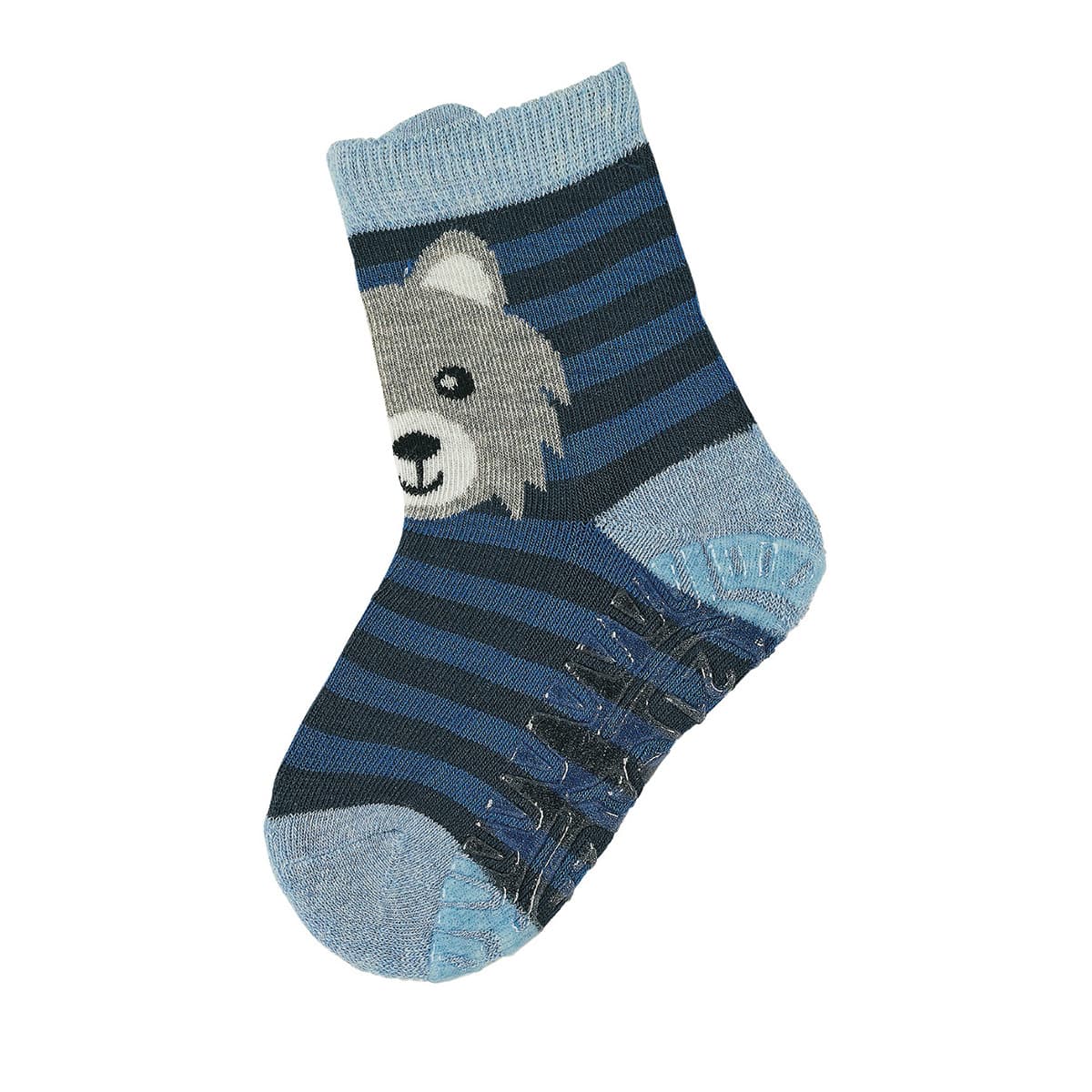 Sterntaler FLI Air DP Mammut+Dino Chaussette Pour Chausson, Gris