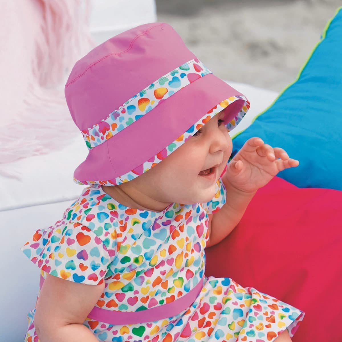 STERNTALER | Girls fabric sunhat 