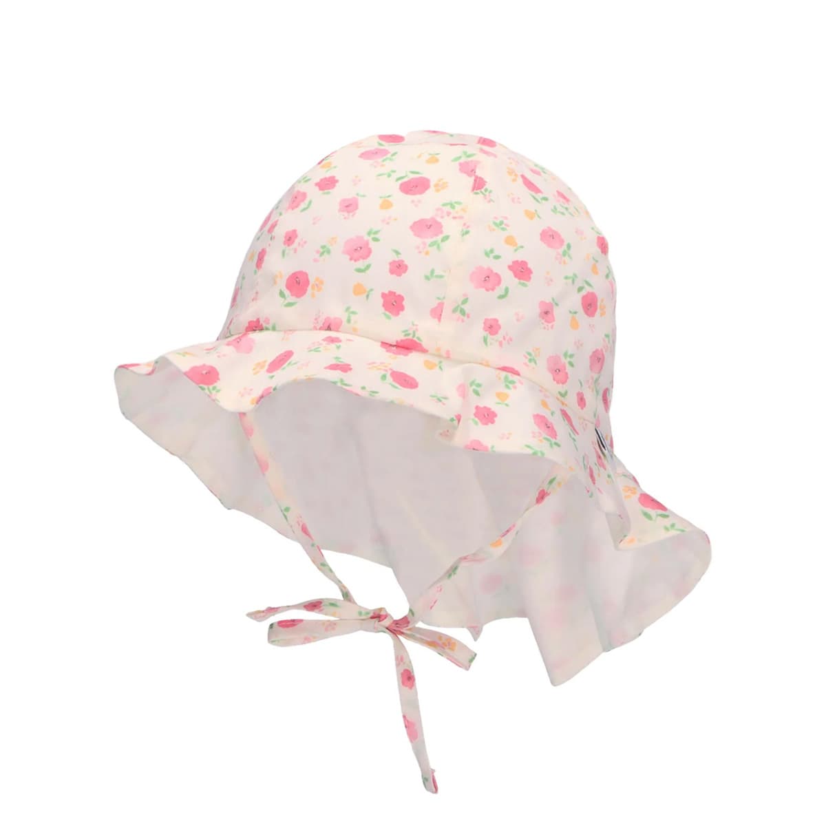 STERNTALER Girls sun hat made of cotton neck protection and tie strap Online Hatshop for hats caps headbands gl