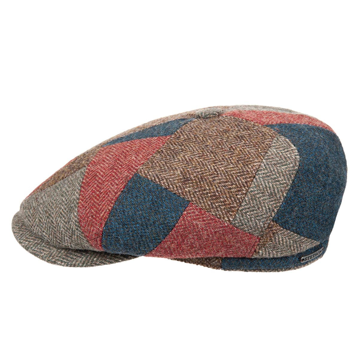 STETSON | 6 Paneel Cap Patchwork Wool 