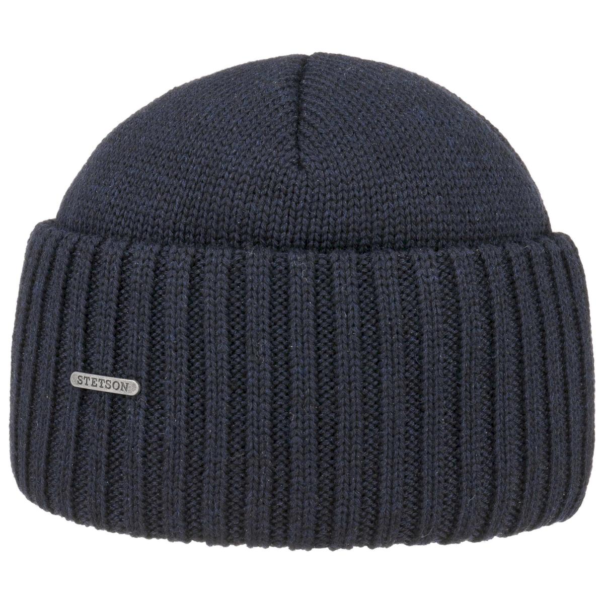 STETSON beanie with cuff Beanie Merino Wool