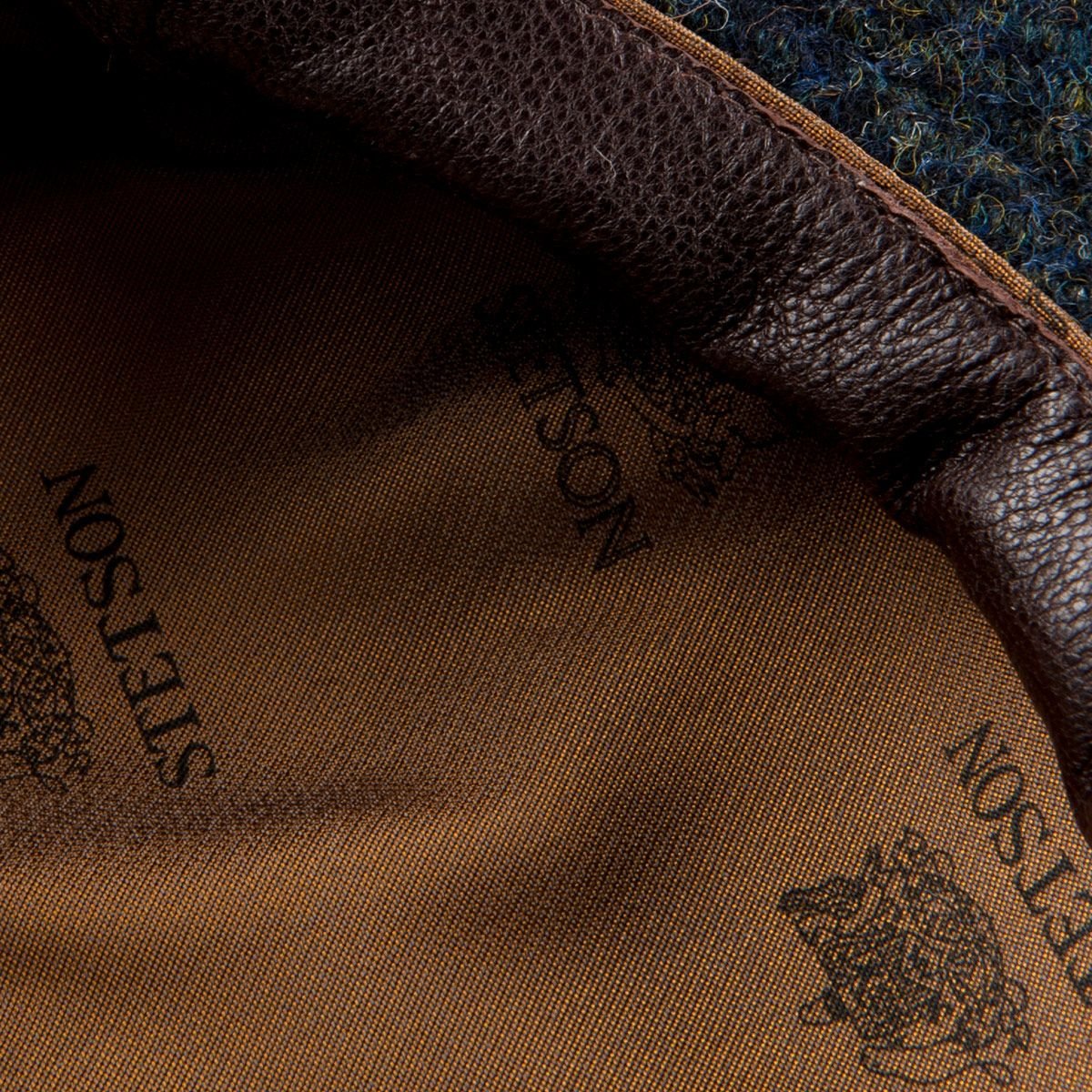 stetson harris tweed driving cap