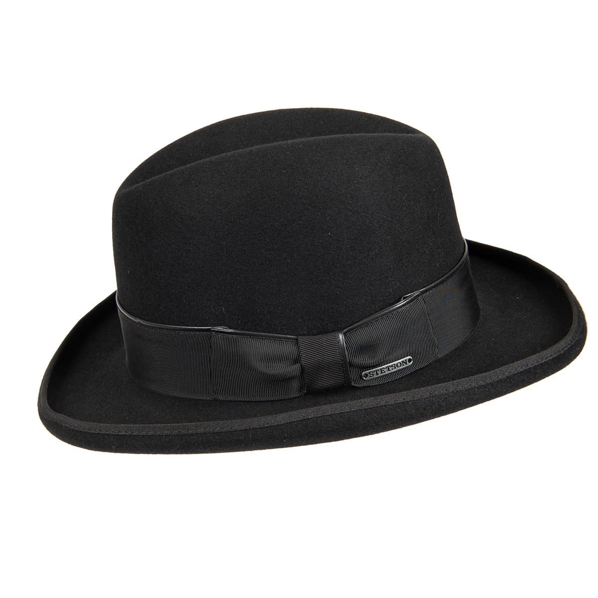 Feather Stetson Homburg Hat STETSON Hat Made Of Fur Felt