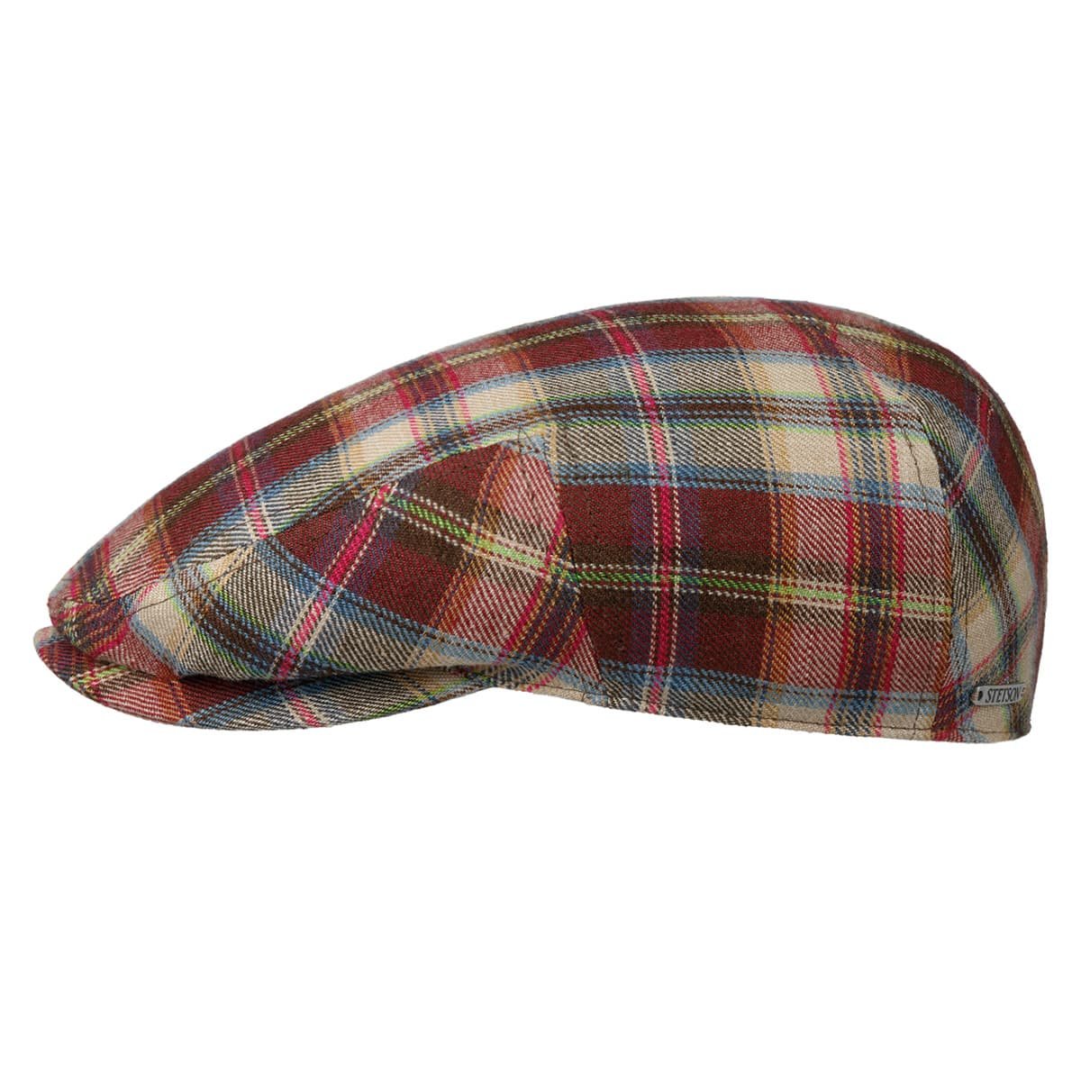 STETSON Mens flat cap in silk and linen > Online for hats