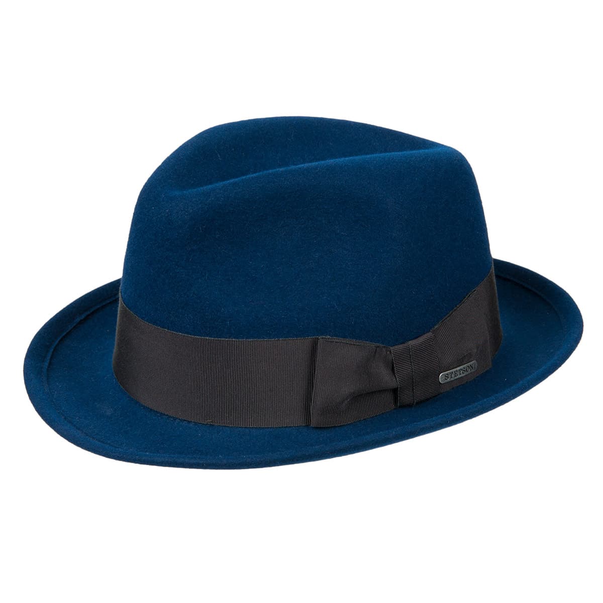 stetson flat brim hat