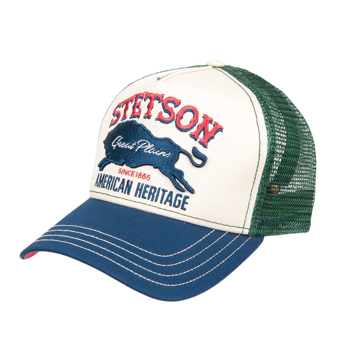 Afstoten cache Specialiteit STETSON Trucker Cap Great Plains