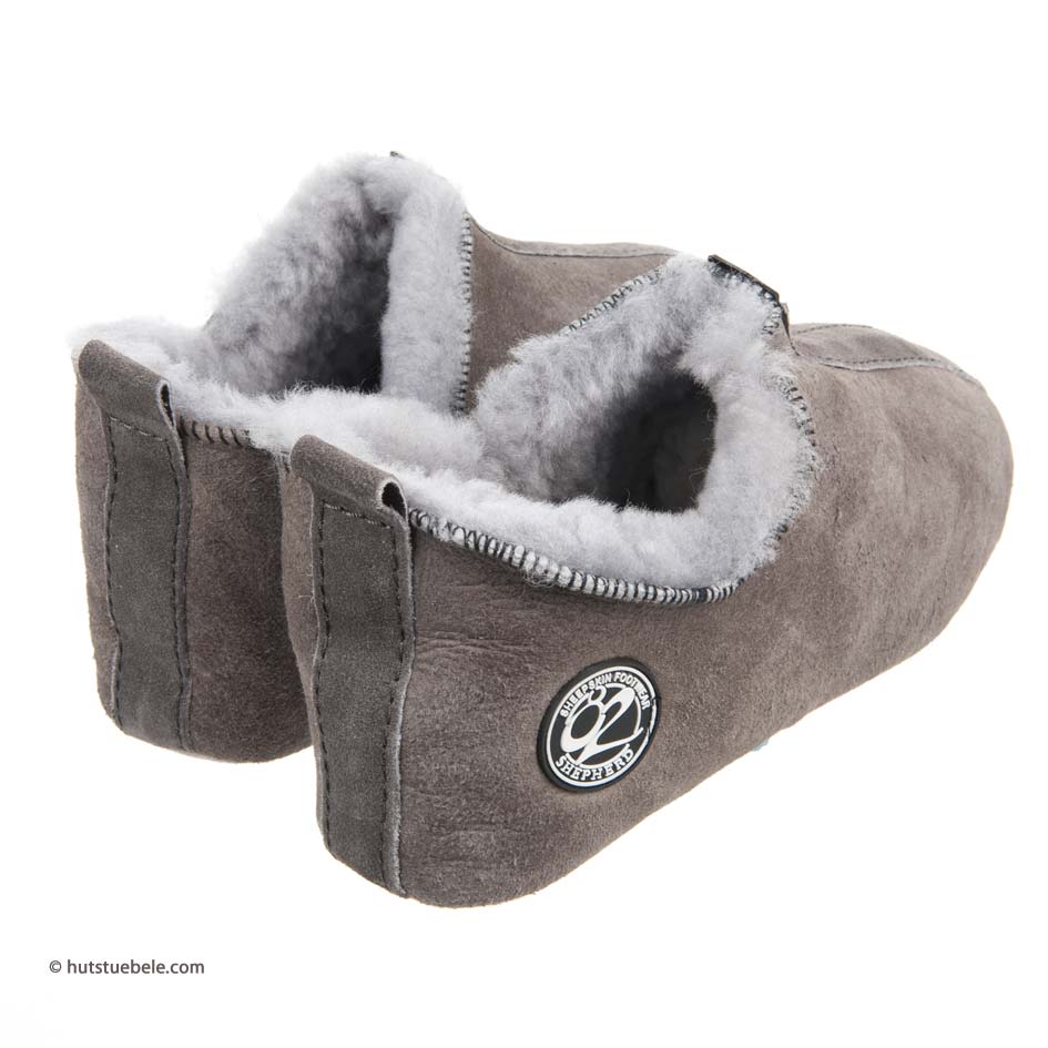 Slippers with nonslip soles designed by Lina Shepherd