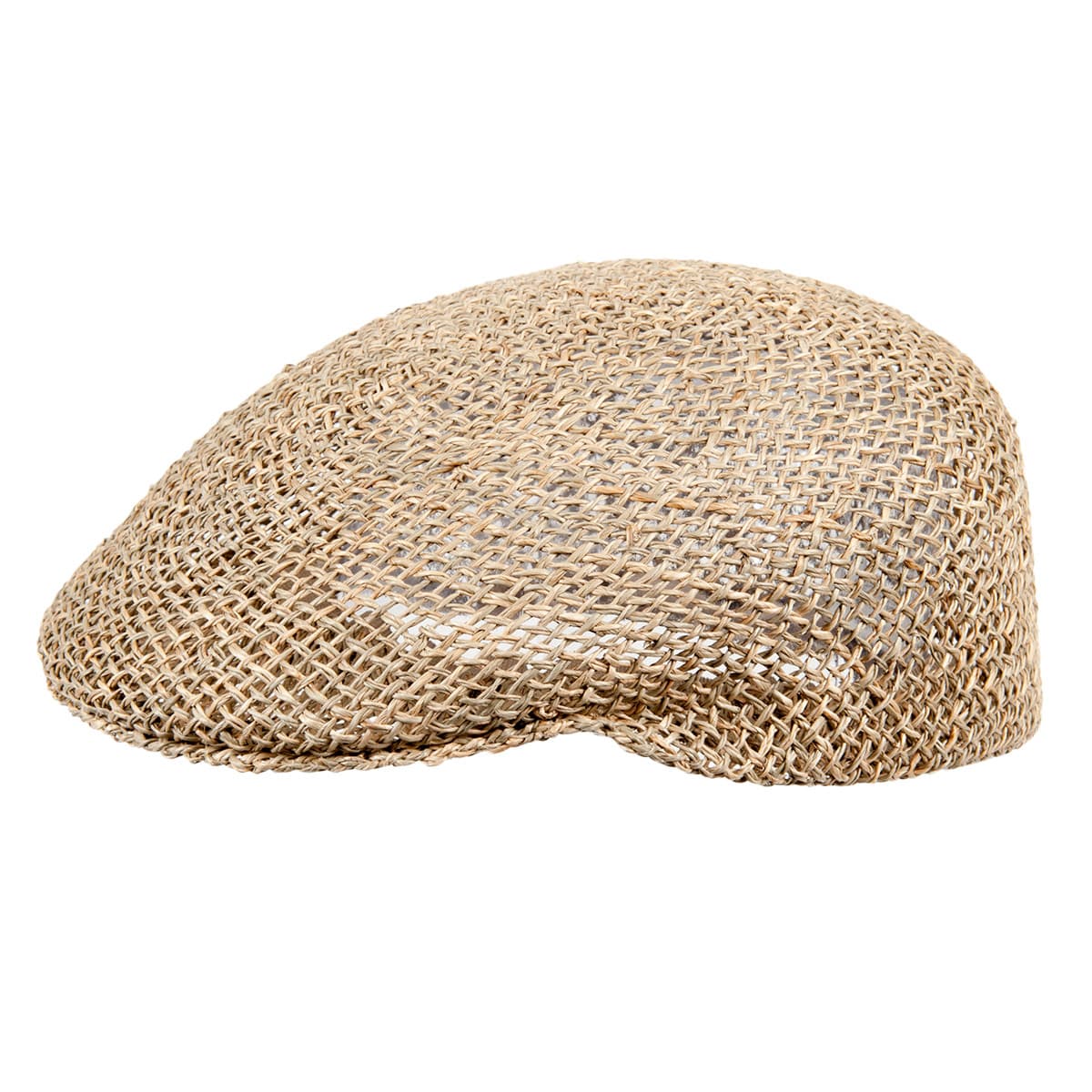 men´s cap in natural straw