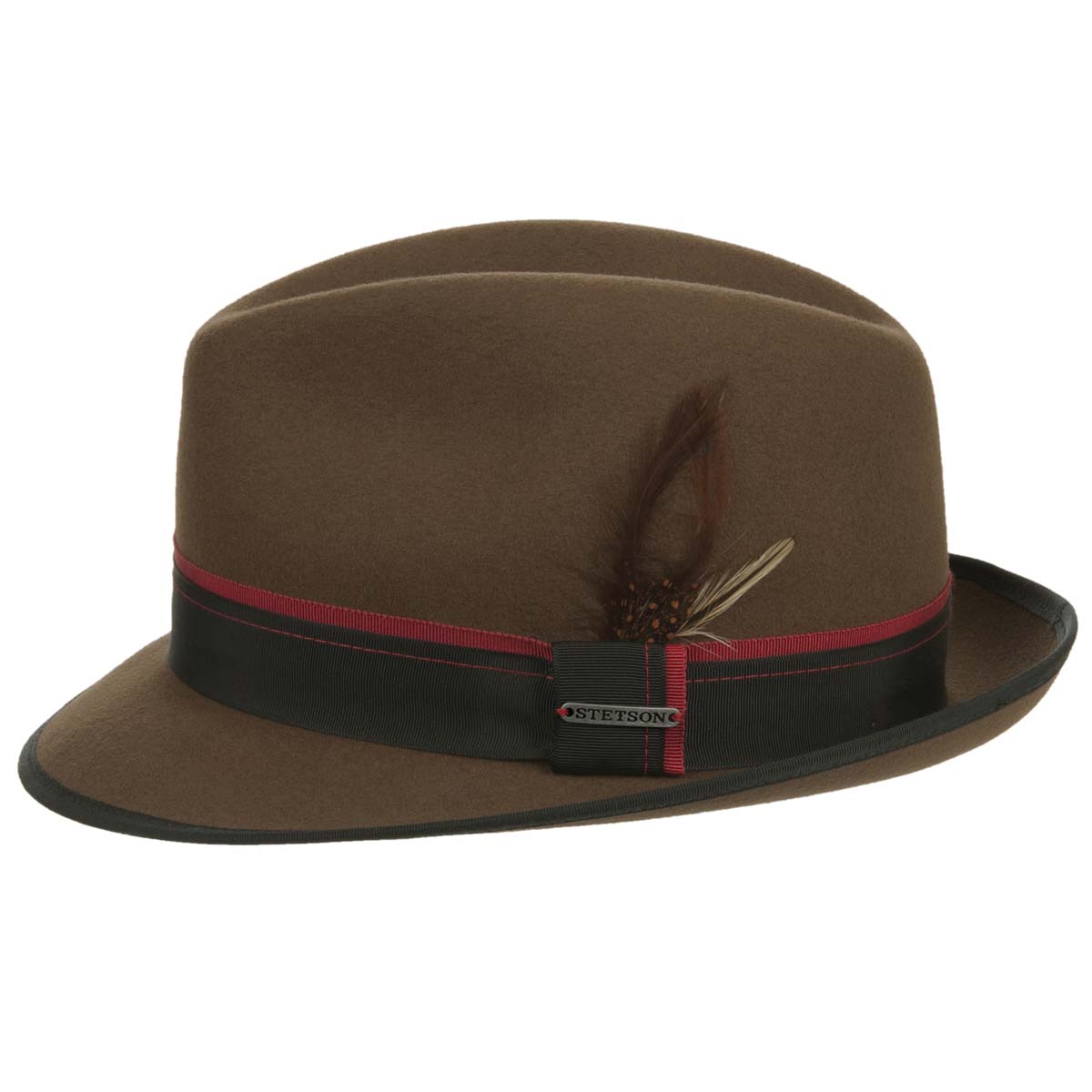 EINCORN Universeller Trilby-Hut Für Herren - Flacher Hut Für Karneval & Lässige Anlässe