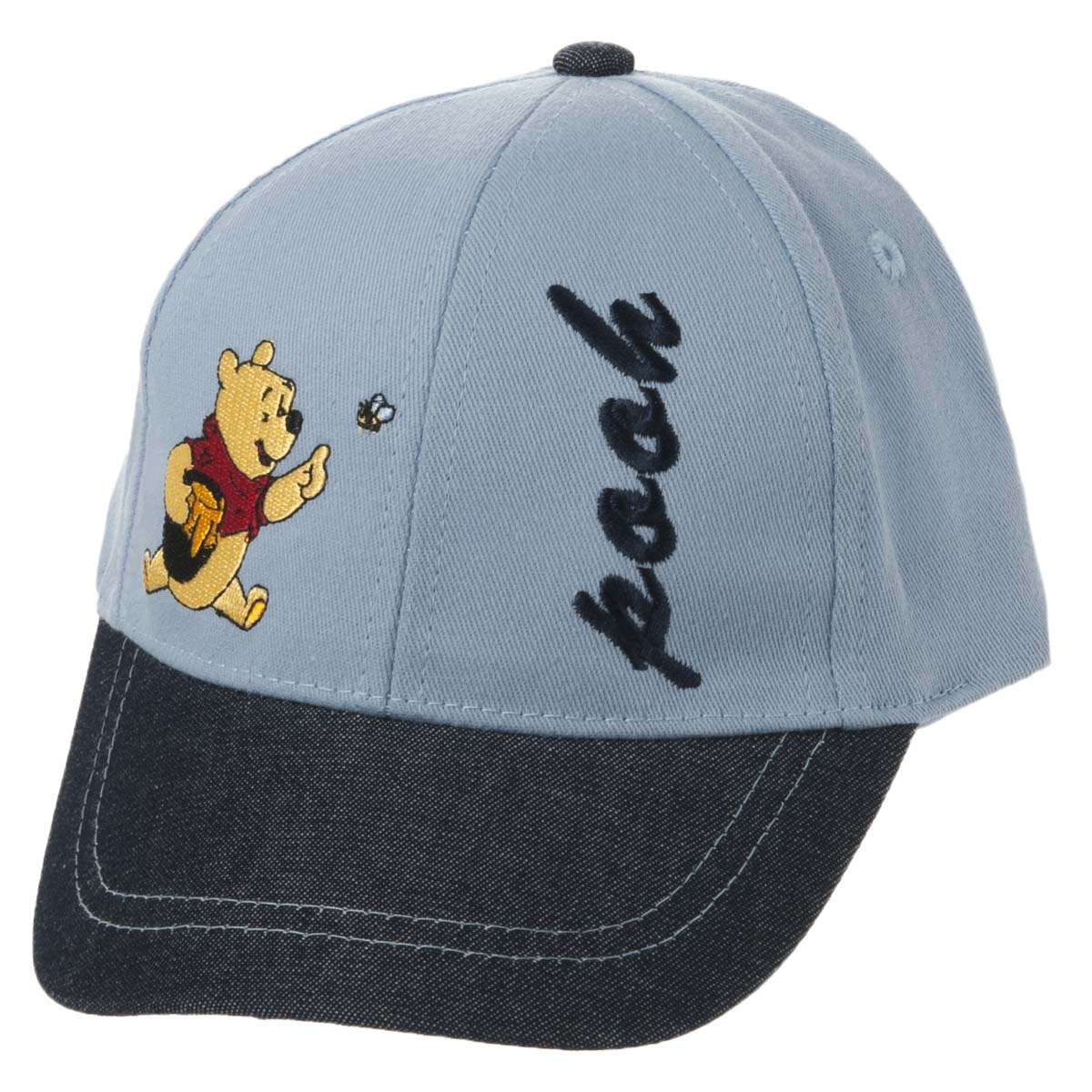 Win-nie The Pooh Unisex Breathable Beanie Caps for Children Creative Black 