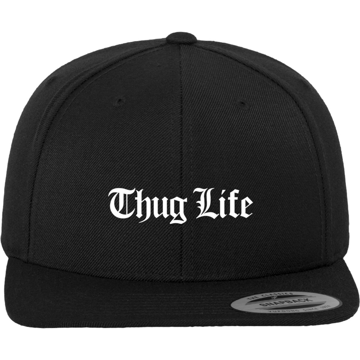 Thug Life Old English Snapback baseball cap