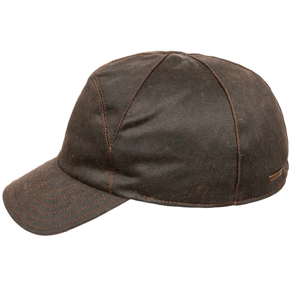 stetson hat with ear flaps