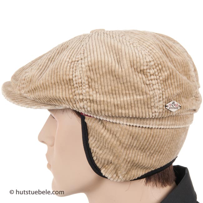 stetson hat with ear flaps