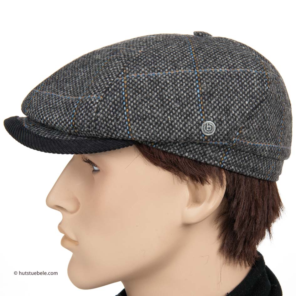 flatcap with ear flaps by Bugatti > Online for hats, caps