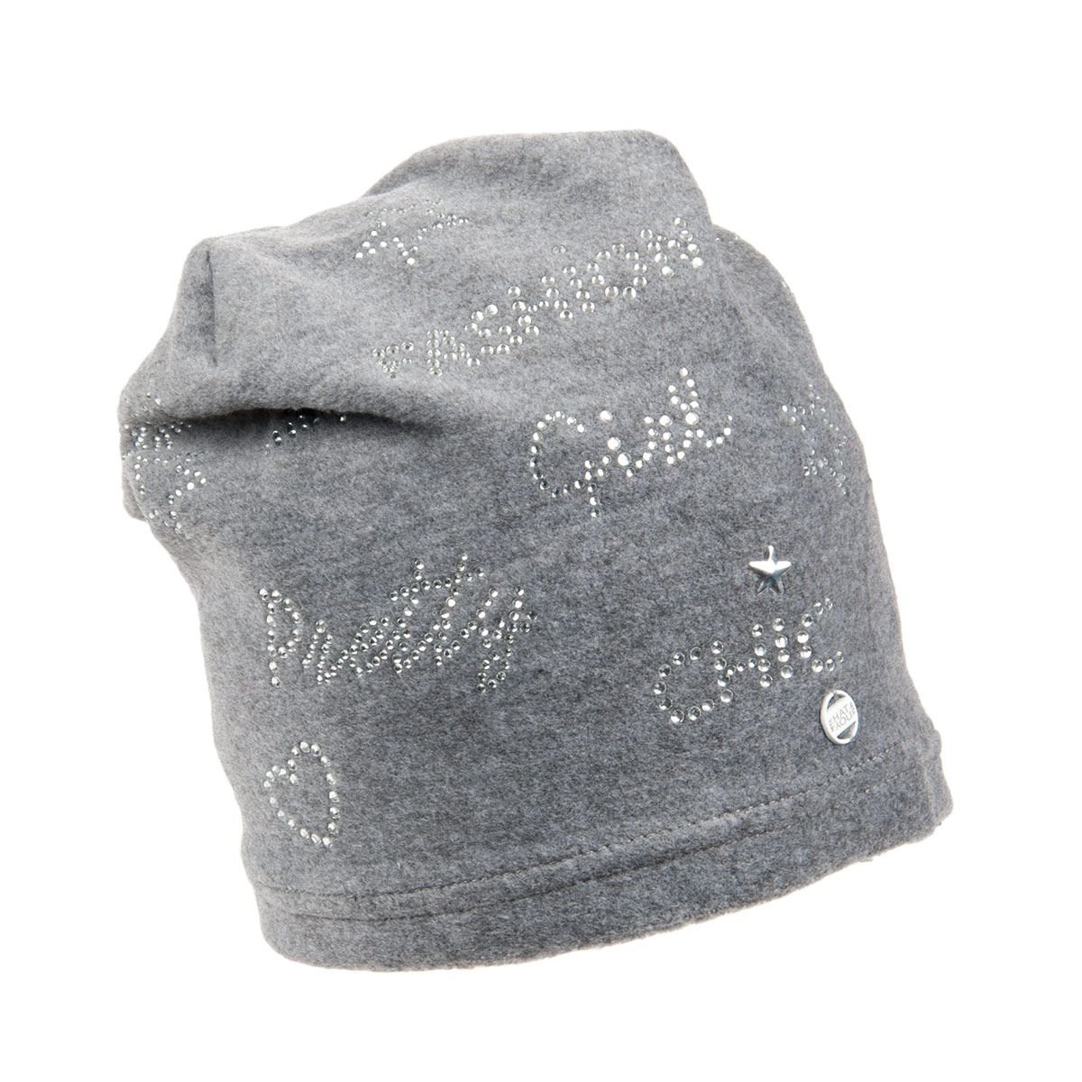 girls beanie cap with strass motive Online Hatshop for hats