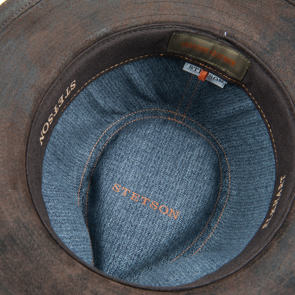 leather hat Elkhart by Stetson > Online for hats, caps