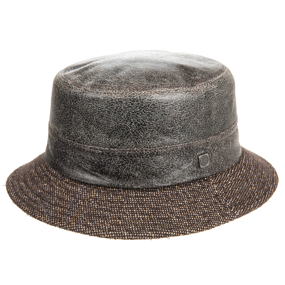 leather hat by ALFONSO D´ESTE --> Online Hatshop for hats, caps ...