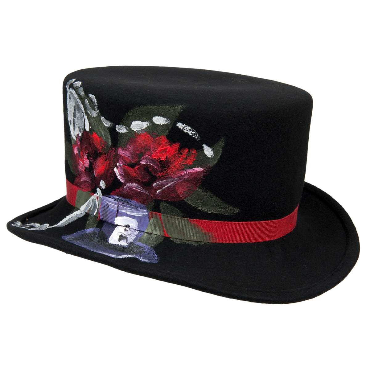 ALFONSO D´ESTE painted hat produced in 