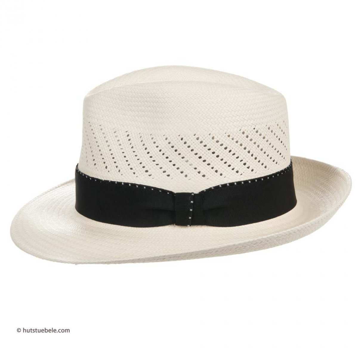 Classic Straw Bogart Hat