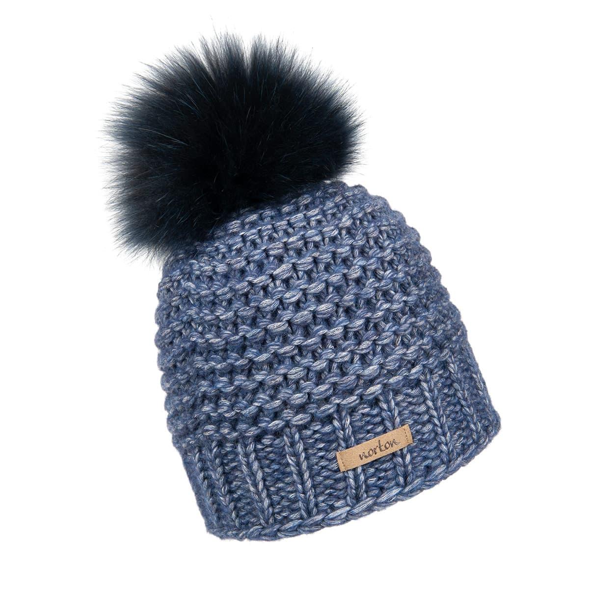 designer pom pom hat